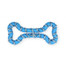 PET NOVA DOG LIFE STYLE Kauspielzeug Seil Knochen Minze Aroma 20cm Blau