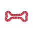 PET NOVA DOG LIFE STYLE Kauspielzeug Seil Knochen, Minze Aroma 20cm rot