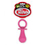 PET NOVA DOG LIFE STYLE Kauspielzeug GumiSchnuller mit Glocke Minze Aroma 14cm Rosa