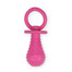 PET NOVA DOG LIFE STYLE Kauspielzeug GumiSchnuller mit Glocke Minze Aroma 14cm Rosa