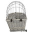 TRIXIE Hundekorb für Fahrrad-Gepäckträger 35 × 49 × 55 cm grau