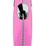FLEXI New Classic Leine Größe M Cord bis 20 kg 8 m rosa