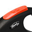 FLEXI Leine New Neon Größe M Gurt 5 m orange
