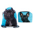 FERA Französisch Bulldogge gedruckt Tasche Rucksack + Kosmetiktasche/Federtasche Stoff