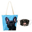 FERA Klassische Einkaufstasche Französische Bulldogge + Schutzmaske