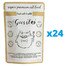 GUSSTO Cat Fresh Calf & Rabbit 24x85 g