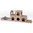 CARTON+ PETS Modulare Katzenhäuser aus Pappe Twins