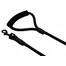 PET NOVA Smycz nylonowa z uchwytem sznur 120 cm / 1,2 cm czarna