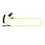 PET NOVA Nylon-Schlüsselband mit Griffschnur 120 cm / 0,8 cm hellgrün