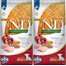 FARMINA N&D Low Grain Chicken & Pomegranate Mini Puppy 2x7 kg