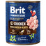 BRIT Premium by Nature chicken, hearts 800 g Huhn und Herz