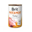 BRIT Pate&Meat turkey 400 g Truthahnpastete für Hunde