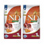 FARMINA N&D Dog Puppy Mini chicken, pumpkin & pomegranate 2x7 kg