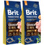 BRIT Premium By Nature Junior Medium M 30 kg (2 x 15 kg)