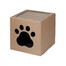 CARTON+ PETS Katzenhaus mit Kratzbaum Netti