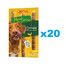 JOSERA JosiDog Meat Sticks mit Huhn für Hunde 20x33g