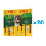JOSERA JosiCat Meat Sticks mit Huhn und Ente für Katzen 20x35g