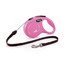 FLEXI Rollleine New CLASSIC Seil - 8m, bis 12kg Pink