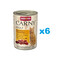 ANIMONDA Carny Adult Rind, Huhn + Entenherzen 6 x 800 g