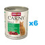 ANIMONDA Carny Adult mit Rind, Pute und Kaninchen 6 x 800 g