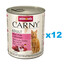 ANIMONDA Carny Adult Rind, Pute + Shrimps 12 x 800 g