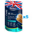 BUTCHER'S Dental Care for Medium Dogs Zahnpflege-Leckerlis für mittelgroße Hunderassen 5x180g