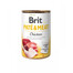 BRIT Pate&Meat chicken 400 g Hühnerpastete für Hunde
