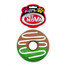 PET NOVA DOG LIFE STYLE Hundespielzeug Kauspielzeug Donut mit Glasur 10cm