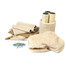 KATIDO Katzenkratzbaum mit Tunnel 92 cm beige