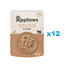 APPLAWS Cat Adult Pouch Huhn und Wildreis in Brühe 12x 70 g
