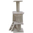 KATIDO Katzenkratzbaum 96 cm beige