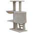 KATIDO Katzenkratzbaum 96 cm beige