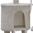 KATIDO Katzenkratzbaum 96 cm beige