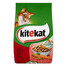 KITEKAT Trockenfutter für Katzen mit Rind und Gemüse 6x300g