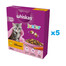 WHISKAS Junior 5x800g: Trockenvollnahrung für Kätzchen mit leckerem Huhn
