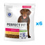 PERFECT FIT Adult 1+ 6x825g: Trockenvollnahrung mit Huhn für adulte Hunde großer Rassen