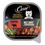 CESAR Natural Goodness 100 g Schale mit Rindfleisch, garniert mit grünen Bohnen, Karotten und Beeren