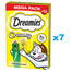 DREAMIES Creamy MEGA PACK: Zusatzfutter mit Käse und Katzenminze 84x10 g