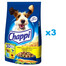 CHAPPI 3x2,7 kg - Trockenfutter mit Geflügel und Gemüse