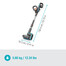 GARDENA Akku Terrassenbürste AquaBrush Universal 04/18V P4A mit Batterie