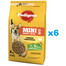 PEDIGREE Adult Mini 6x2 kg: Trockenfutter mit Geflügel und Gemüse für adulte Hunde kleiner Rassen