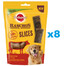 PEDIGREE Ranchos Slices 8x60g - Hundeleckerlis mit Rindfleisch