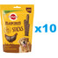 PEDIGREE Ranchos Sticks 10 x 60 g Hühnerleber Hundeleckerlis