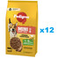 PEDIGREE Adult Mini 12x500 g: Trockenfutter mit Geflügel und Gemüse für adulte Hunde kleiner Rassen