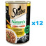SHEBA 12x400 g Nature's Collection: Nassvollnahrung für adulte Katzen mit Geflügel Cocktail mit Leber und Fischöl, garniert mit Karotten in Sauce