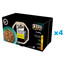 SHEBA Selection 32x85 g Nassfutter mit Huhn und Truthahn, Huhn, Geflügel, Truthahn in Soße für adulte Katzen