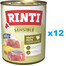 RINTI Sensible Pute mit Kartoffel 12x800g