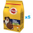 PEDIGREE Tender Goodness 5x1,8 kg: Halbfeuchte Vollnahrung für adulte Hunde mit Geflügel