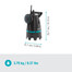 GARDENA Schmutzwasser-Tauchmotorpumpe 10500 BASIC