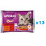 WHISKAS Adult Classic 52x85g: Nassfutter für Katzen mit Rind, Geflügel, Lamm und Ente in Gelee